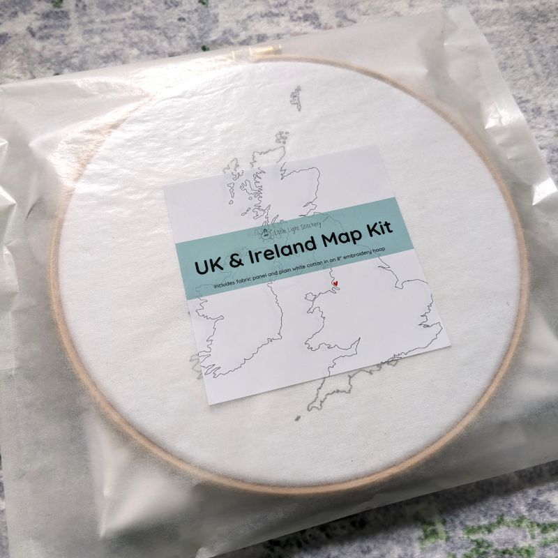 UK and Ireland Map Fabric - Image 6